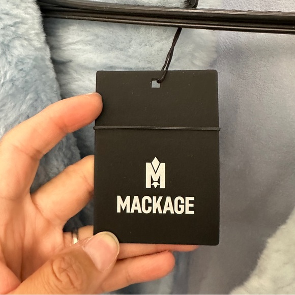 MACKAGE
ETIENNE Shearling coat with belt NEW WITH TAGS SIZE XS - Picture 9 of 13